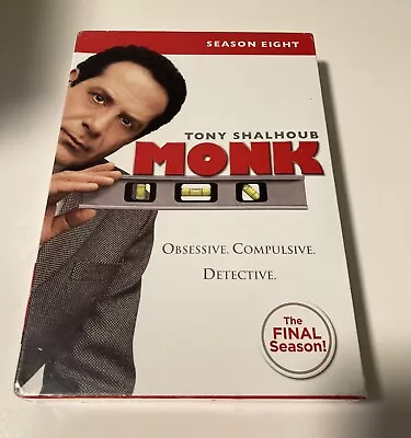 Monk: Season Eight (DVD 2010 4-Disc Set) Brand New • $10.99
