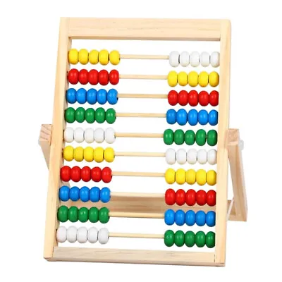 Abacus For Kids Math Preschool Number Learning Classic Wooden Toy Gifts For Kids • £6.75