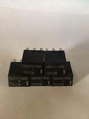 QTY 5 OEM MOPAR Tyco 56049018AB Starter Relay/Relay 72472M  FREE SHIPPING • $19.99