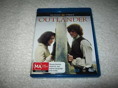 $11.96 • Buy Outlander - Season 3 - VGC - Blu-Ray - Region B