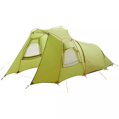 Vaude Chapel L XT 3p Camping Tent Radreise Hiking Tent 3-Personen Tunnel Green • $620.04