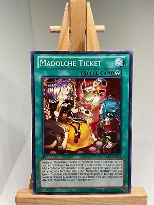 Madolche Ticket - 1st Edition ABYR-EN061 - LP - YuGiOh • $2.80