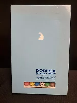 Vintage Dodeca Baseball Dice Game In Box  • $50