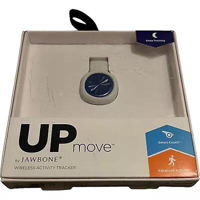 UP MOVE By Jawbone Activity-Sleep Tracker Blue With White Clip • $9.32