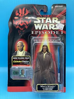 1998 Star Wars Episode I (Mace Windu) With Lightsaber & Cloak • $4