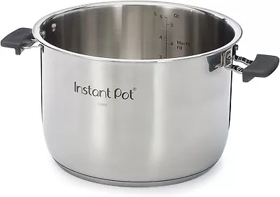 8 QUART Instant Pot INNER POT With HANDLES For DUO EVO PLUS PRO PRO PLUS MODEL • $14.95