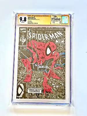 MCFARLANE CGC SS 9.8 Spider-Man #1 1990 SIGNED  Silver • $356.25