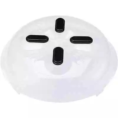 Hover Cover Magnetic Microwave Anti Splatter Cover Plate Guard Lid W/ Steam Vent • $3.25