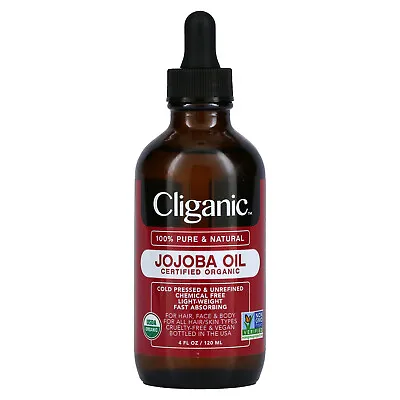 100% Pure & Natural Jojoba Oil 4 Fl Oz (120 Ml) • $13.89