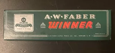 Vintage A.W. Faber 1950 Winner Hard Box Of 12 USA • $40