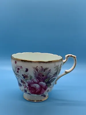 $9.60 • Buy Paragon Fine Bone China Cup Rose Pattern~China Potters~Cup Only