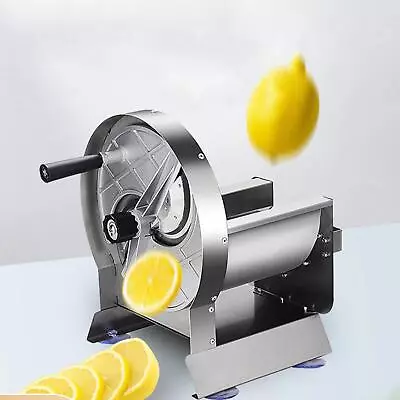 Commercial Manual Fruit Slicer Vegetable Cutter Slicing Machine For Tomato • $337.43