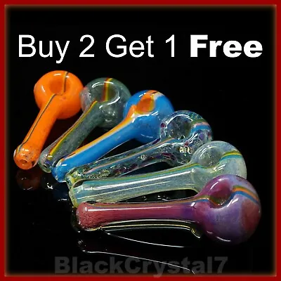 4 Inch Handmade Buy 2 Get 1 Free Mini Pocket Tobacco Smoking Bowl Glass Pipes • $12.99