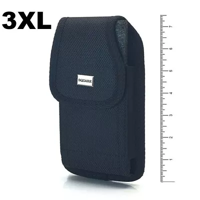 3xl Rugged Cell Phone Vertical Pouch With Metal Clip And Belt Loop Holster • $10.99