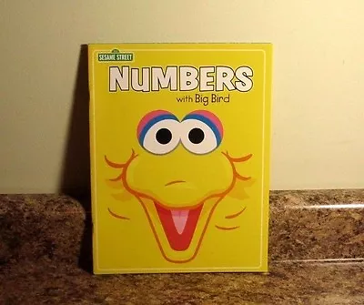 Sesame Street Numbers Learning Workbook With Big Bird NEW • $4.99