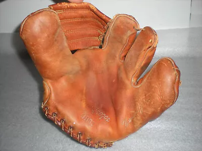 Vintage Rare MacGregor Baseball Mitt Warren Spahn 1950s GB31 Glove 4 Finger • $39.89