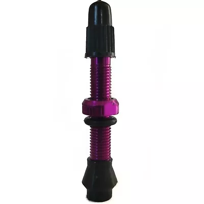 Tubeless Presta Valve Stem 40mm Mountain Road Bike Presta Valve PURPLE ALUMINUM • $1.25