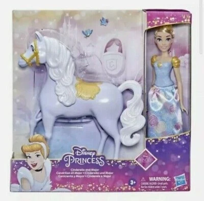 £19.99 • Buy NEW Disney Princess Cinderella Doll & Horse Major Playset Toy Christmas Gift
