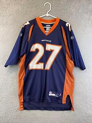 Moreno #27 Denver Broncos Jersey NFL Reebok M / 74-58 • $42.94