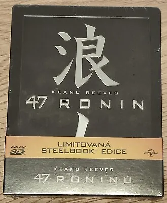 47 Ronin 3D+2D (Czech Release) Steelbook Blu-Ray NEW&SEALED!!! READ DESC.!!! • £41.94