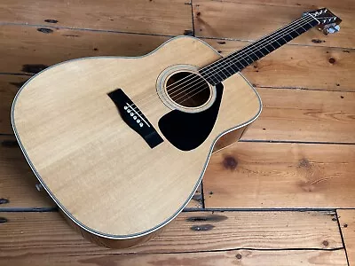 Yamaha FG 335 Ii Acoustic Guitar 1980s Taiwan Yamaha Japan Tuners Good Condition • £229.99