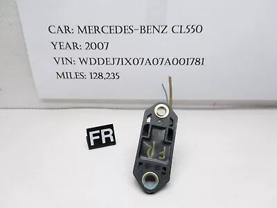 07-13 Mercedes CL550 FR Body Suspension Acceleration Sensor 0045423518 OEM • $20