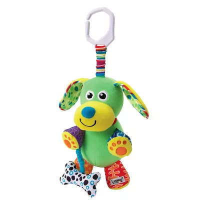 Lamaze Pupsqueak Baby/Infants Soft Toy Colourful Pattern W/Rattle/Sound 0-24m • $25