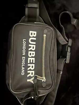 Burberry Logo Print Bum Bag • $500