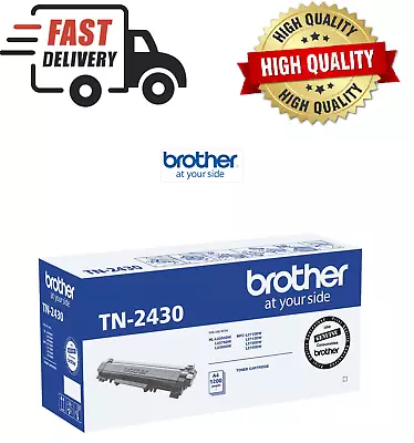 Genuine Brother L2350DW/ L2375DW/ L2395DW/ L2710DW/ L2713DW TN-2430 Black Toner • $128.25