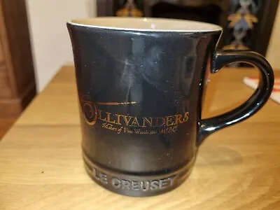 Le Creuset Large Harry Potter Mug Ollivanders Gold Script New Rare • £39