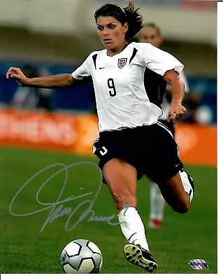 Mia Hamm USA Soccer Team Player 8X10 Signed Photo COA TTM Seal 23G01328 • $97.50