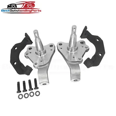 2x Spindles&Caliper Brackets For 62-74 Mopar B E Body Chrysler Dodge Plymouth • $148.20