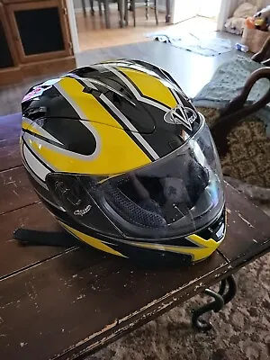 Vega Altura DOT Approved Motorcycle Full Face Shield Helmet Model WS-10 • $30