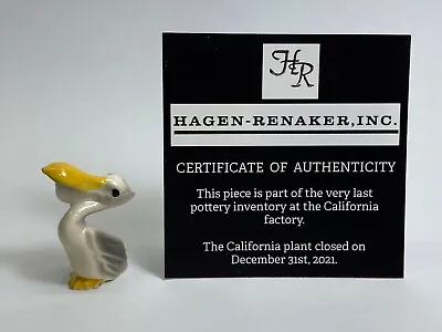Hagen Renaker #014 A-041 Pelican Mama Last Of The HR Factory Stock BIN • $9.99