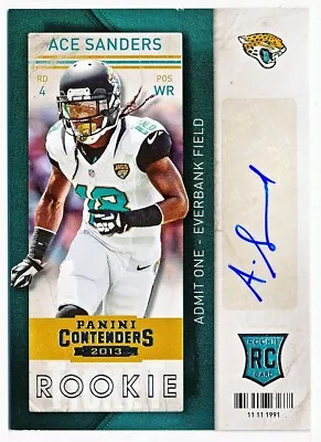 2013 Contenders Football Rookie Ticket Autograph Auto SP Rc - You Pick • $3.95