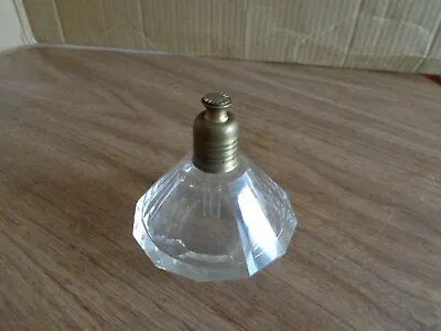 Vintage Cut & Polished Crystal Perfume Bottle  • $14.95