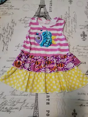 MOLLY & MILLIE Dress Size 24 Months Girl Fish Boutique  • $12