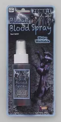 Zombie Black Blood Spray Costume Makeup Accessory • £30.06