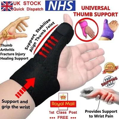 £4.99 • Buy LTG Neoprene Thumb Support Splint Spica Brace Wrist Hand Strain Sprain Medical