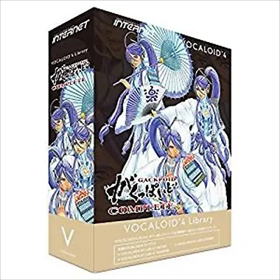 Internet VOCALOID4 Library Gackpoid COMPLETE Windows Mac Software Japan NEW • $175.88