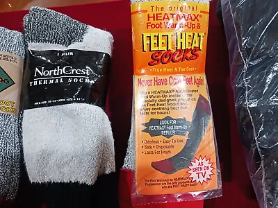 Heat Max/Cabelas Polar Fleece Boot Socks • $30