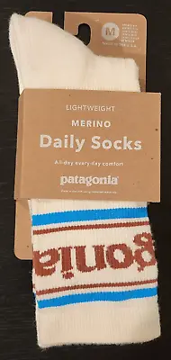 Patagonia Lightweight Merino Wool Performance Socks Size M • $20.75