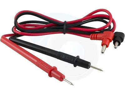 $5.89 • Buy Pair Of Multimeter Test Probe Leads Banana Plug Connectors 1000V 10A
