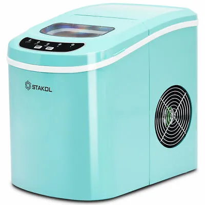 Portable Compact Electric Ice Maker Machine Mini Cube 26 Lbs/Day Mint Green • $119.49