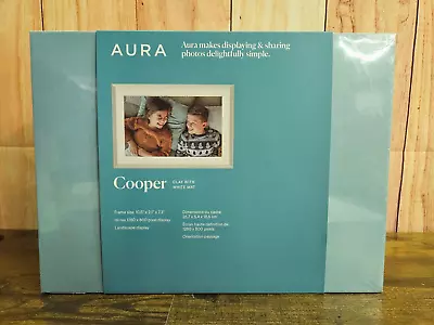 Aura 10.5  Digital Photo Frame Cooper Clay With White Mat • $95