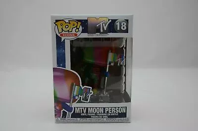 Funko Icons MTV Moon Person #18 Rainbow Metallic New In Box • $19