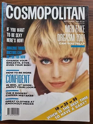 Vintage Cosmopolitan Magazine. March 1990 • $10