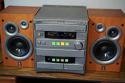 Yamaha GX-505 Hi-fi Mini Component Stereo System Vintage Horizontal Cassette CD • $225