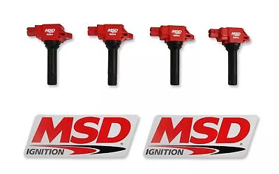 MSD 82544 Ignition Coil Blaster Series  Red 4-pack • $249.95
