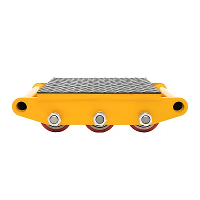 15 Ton Heavy Duty Machine Dolly Skate Machinery Roller Mover Cargo Trolley NEW! • $99.75